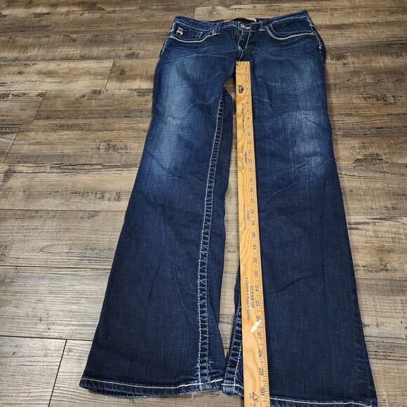 Big Star Jeans size 31L low rise pre-owned 2270 - Picture 2 of 9